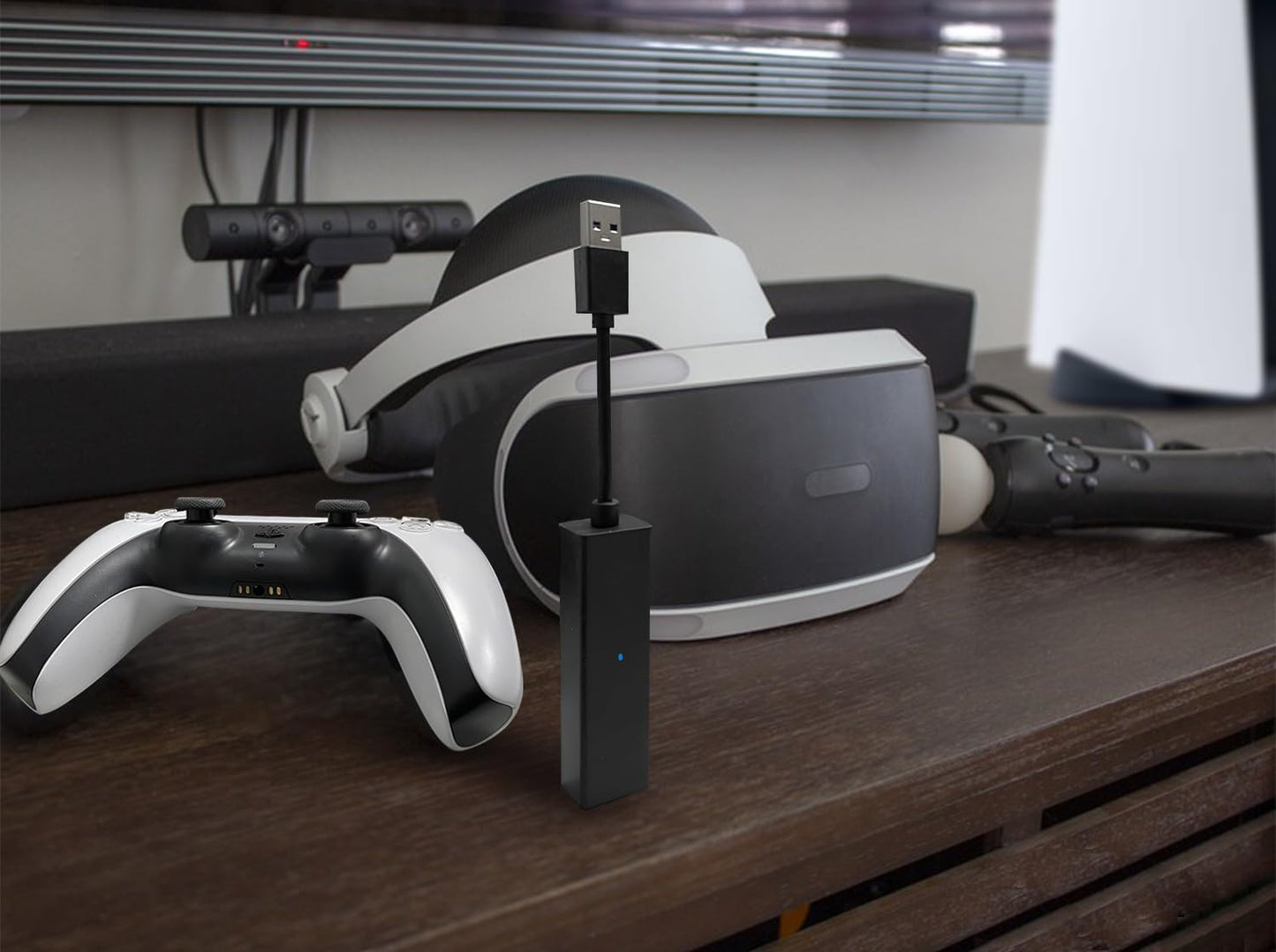 Aolion For PS5 VR Cable Adapter For PS5 Console USB 3.0 Mini Camera