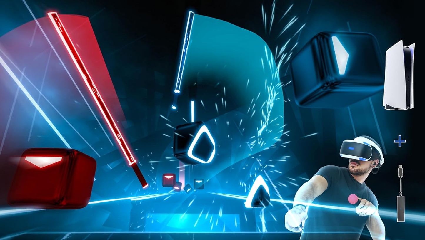 Aolion For PS5 VR Cable Adapter For PS5 Console USB 3.0 Mini Camera