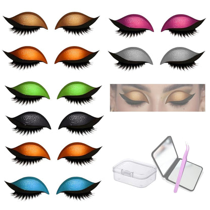 Colorful Lazy Eyelash Stickers