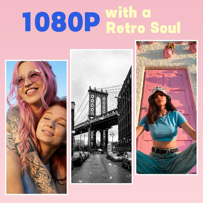 2025 New Thumb Pocket CCD Digital Camera HD Retro Mini Camera