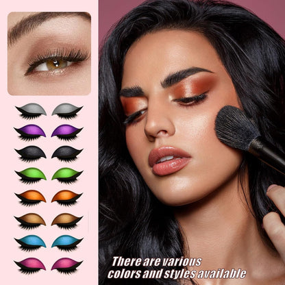 Colorful Lazy Eyelash Stickers