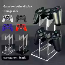 1/2PCS Clear 2 Layer PS5 PS4 Controller Stand With Headphone Holder