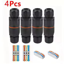 4PCS Waterproof Junction Box