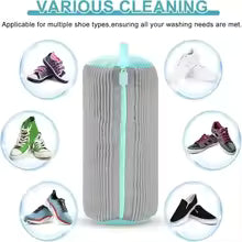 Machine Washable Shoe Washing & Drying Bag with Soft Fiber