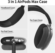 3 in 1 Soft Silicone Skin Protector Headphones