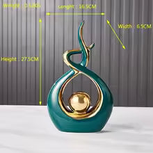 Nordic Home Decor Figurines for Interior Living Room